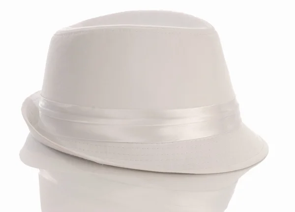 White mens dress hat — Stock Photo, Image