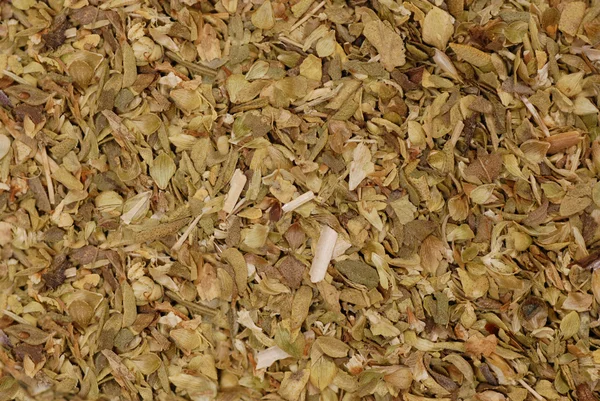 Close up of dried oregano for use as background — Stock Photo, Image