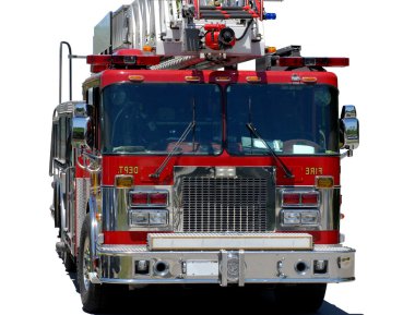 emergency response vehicle or firetruck clipart