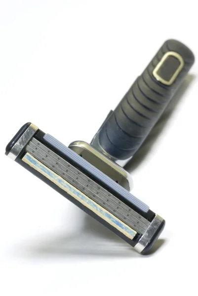 Close up details of men's razor — Stock Photo, Image