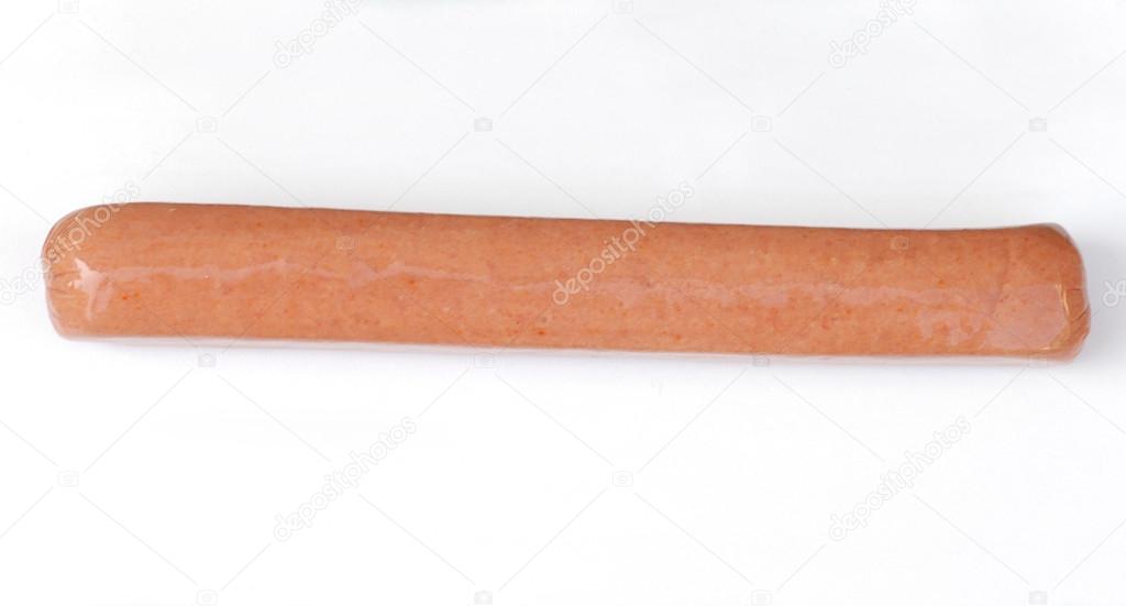 jumbo uncooked hotdog weiner