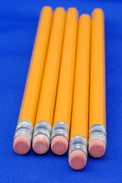 Detalhes lápis com profundidade de campo rasa — Fotografia de Stock