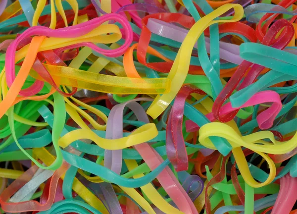 Colorful elastic bands — Stock Photo, Image