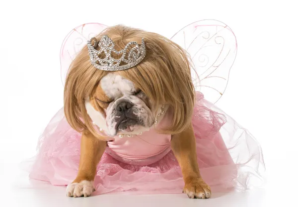 Naughty princess — Stock Photo, Image