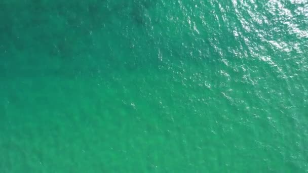 Okyanus arkaplan drone görüntüsü — Stok video