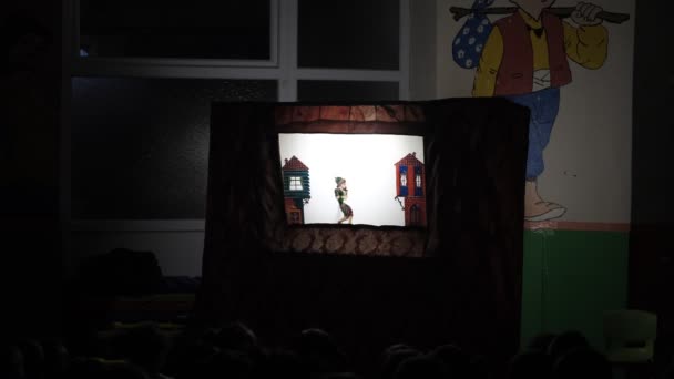 Театр отражения экрана — стоковое видео