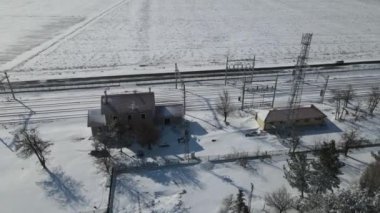 Tren İstasyonu Karlı 