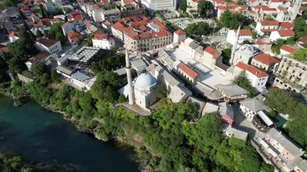 Asentamiento de Mostar City — Vídeos de Stock