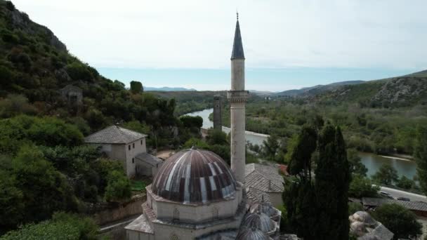 La Cúpula de Sisman Ibrahim Pasha Mezquita — Vídeos de Stock