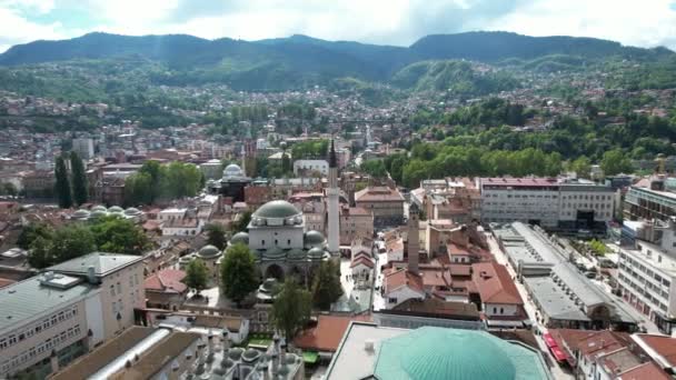 Bosnia Sarajevo Ciudad — Vídeos de Stock