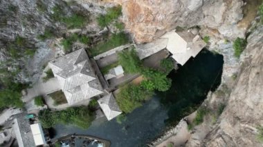 Blagaj Tekija Kayanın Altında