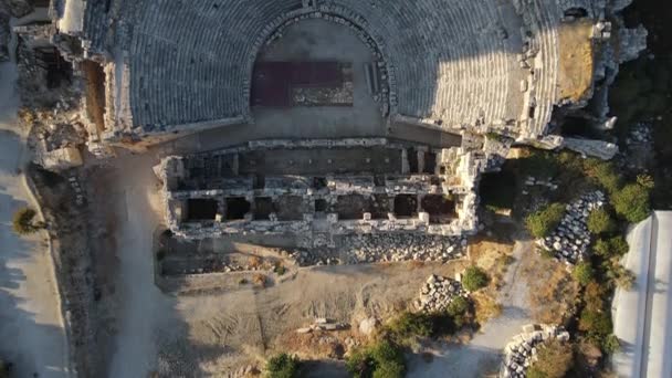 Starożytny teatr Myra — Wideo stockowe