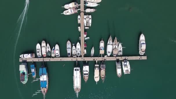 Yacht à quai — Video