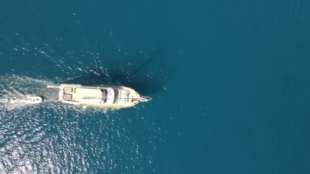 暑期游船 — 图库视频影像