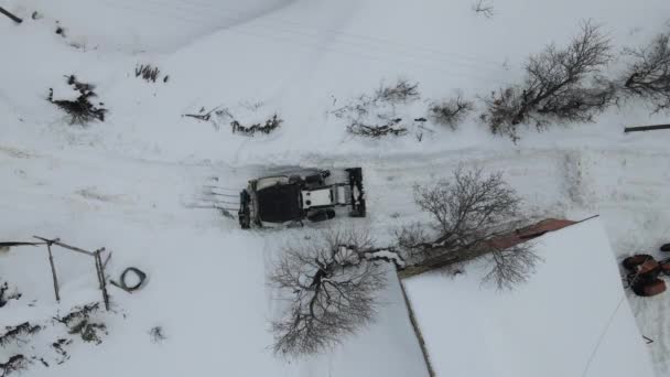 Двигун Градер Операція — стокове відео