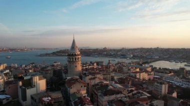 Hava Akşamı Galata Köprüsü