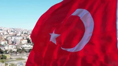 Türk Bayrak Dalgacıları Drone Görünümü