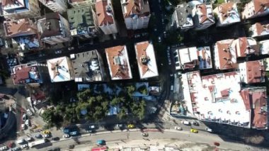 Karlı Çatı Drone Görünümü