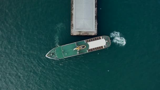 Ferry de pasajeros aéreos — Vídeos de Stock