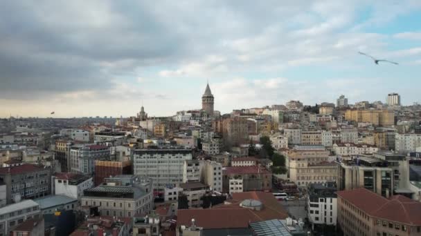 Beyoglu Stadsgezichten — Stockvideo