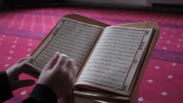Tourner les pages du Coran — Video