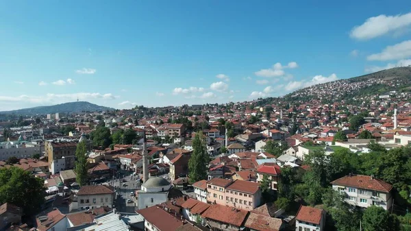 Аеростатне місто Сараєво — стокове фото