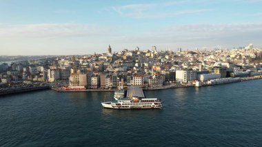 Hava Görüntüsü İstanbul Feribotu