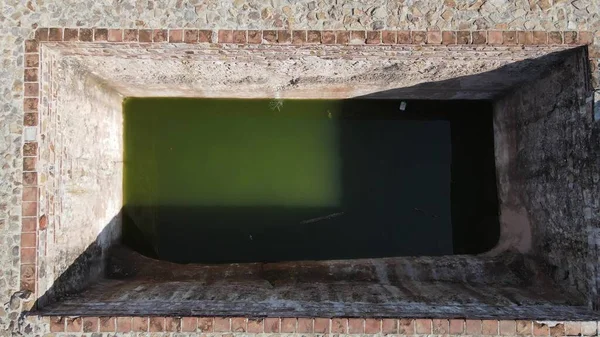 Luchtgeschiedenis van waterreservoirs — Stockfoto