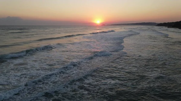 Sunrise Ocean Sea Waves — Fotografia de Stock