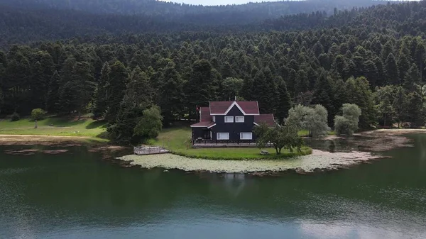 Paesaggio naturale paesaggio drone aereo — Foto Stock