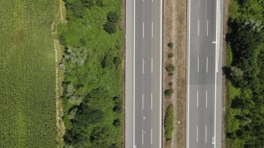 Şehirlerarası trafik görüntüsü