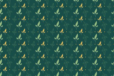 Kusursuz yaprak deseni