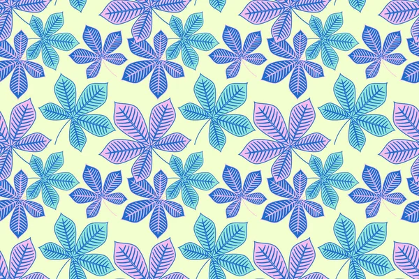 Flower Fabric Design — Stock Vector