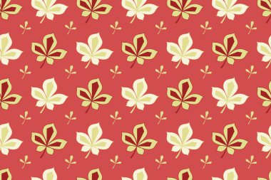 Soyut çiçeklerle döşeme deseni. Kusursuz dekorasyon duvar kağıdı. Çiçekli soyut vektör çizimi. Duvar kağıdı, şablon dolguları, web sayfası arkaplanı, yüzey dokuları için kullanılabilir.