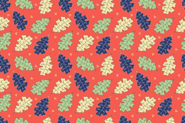 Retro siluet çayır çiçekleri vektör içinde kusursuz desen. Moda, kumaş, duvar kağıdı, ambalaj ve turuncu arka plandaki tüm baskılar için geçmişe dönük tasarım. İskandinav tarzı. Vektör illüstrasyonu