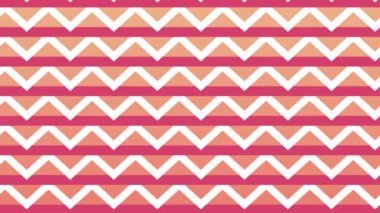 Pembe renkli animasyon şekilleri döngü arkaplanı, arkaplanı hareket ettiren kusursuz geometrik çizgiler, değişken pembe çizgilerin animasyonu, çizgili geometrik desen