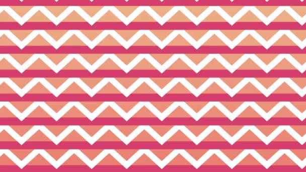 Розовый Цвет Анимированные Формы Петли Фона Бесшовные Геометрические Линии Движущегося — стоковое видео