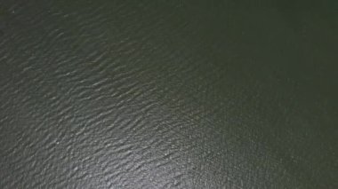 Aerial Bursa inland lakes, drone view of inland lakes of here, turquoise green water image, water waves of the lake