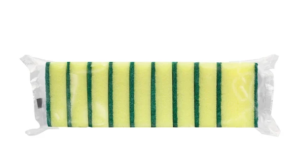 Sponges in film pack — Stock Photo, Image