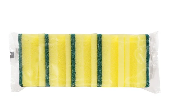 Small pack of sponges — Stock Photo, Image