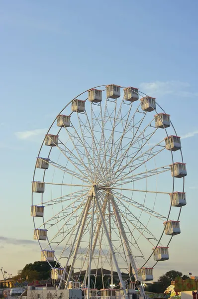 Vertical Photograph Fairground Ferris Wheel — Stock Photo, Image