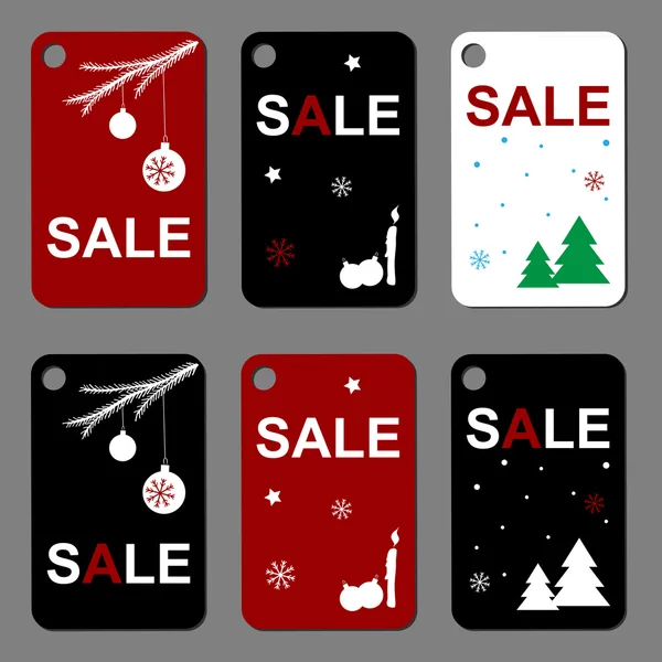 Sale sticker winter — Stock Vector