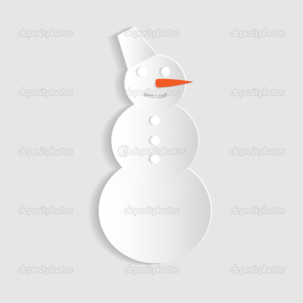 snowman paper