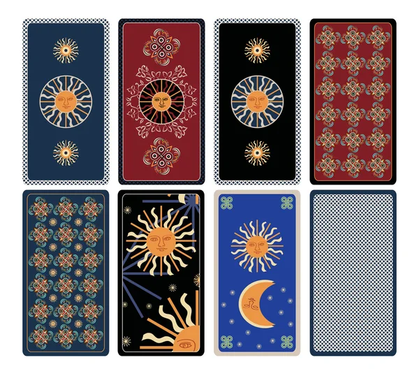 tarot için vektör süsleme