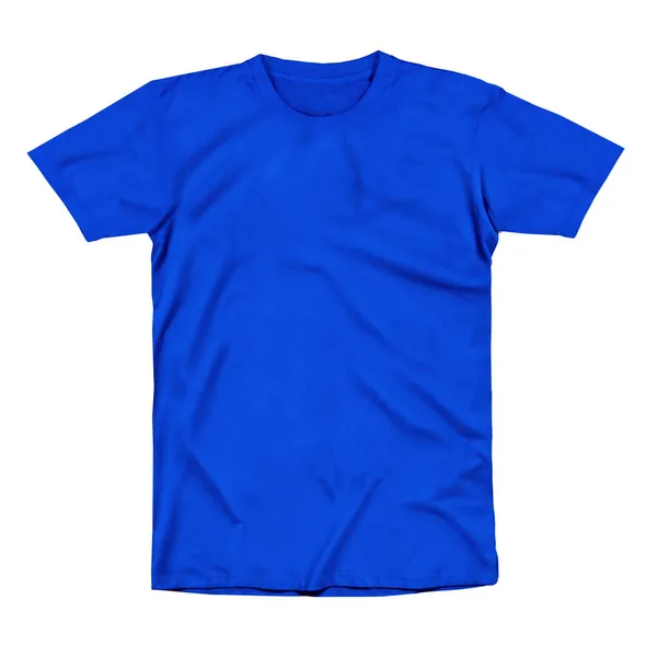 클릭으로 여러분의 디자인을 시각화 수있습니다 Fantastic Shirt Mockup Nouvean Navy — 스톡 사진