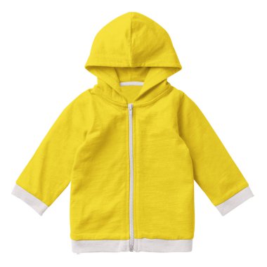 Bu şirin bebek kapüşonlu modeli kullanacaksan profesyonel olmana gerek yok. İmparatorlukta, sarı renkte, tasarımında.