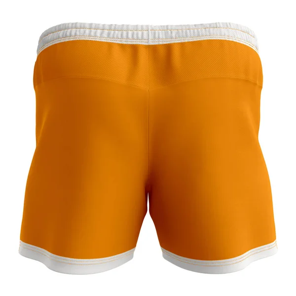 Don Waste Your Money Time Use Back View Fabulous Shorts — Stock Photo, Image