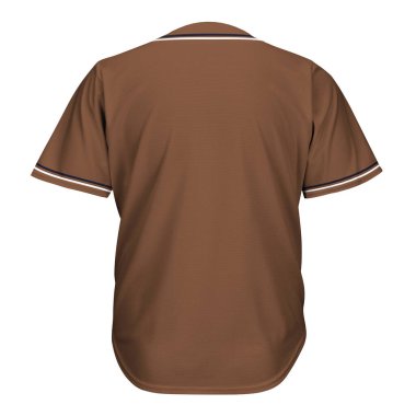 Güzel ve güvenilir bir kapüşonlu şablon yapmak için, Royal Brown renginde bir Back View Awesome Tişörtü.