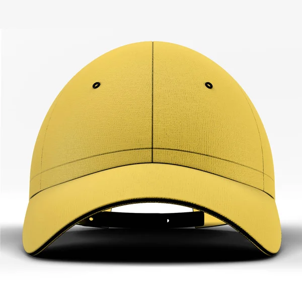 Front View Muhteşem Beyzbol Şapka Modeliyle Asal Gül Rengi Ile — Stok fotoğraf