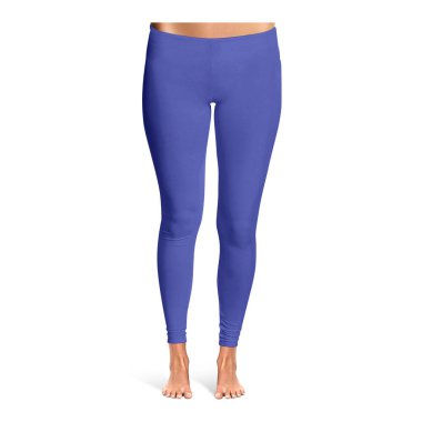 Boş, Front View Muhteşem Leggins, Kraliyet Mavisi, tasarımınızı kolaylaştırmak ve güzelleştirmek için.